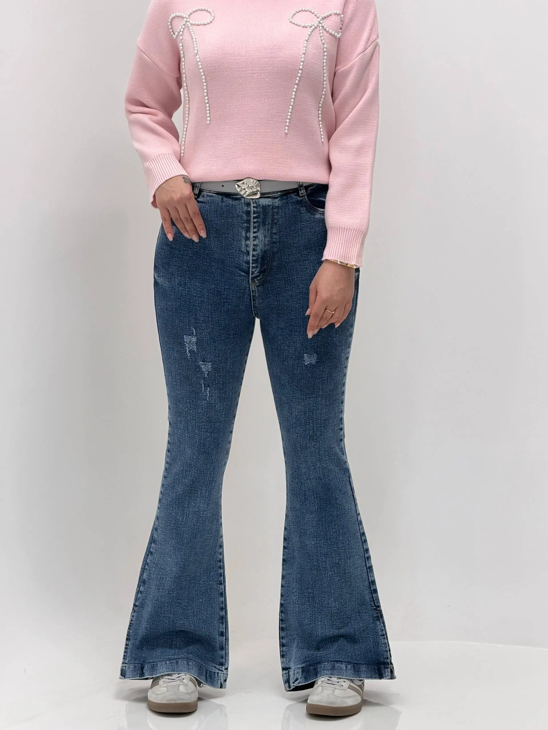 3913-شلوار بوت کات ترک